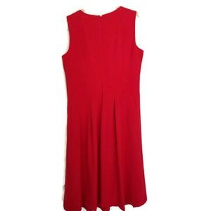 NINE WEST FIT AND FLAIR SLEEVELESS DRESS